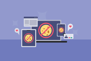 Business uses cookieless advertising campaign to avoid third party cookies, to protect user data privacy. 