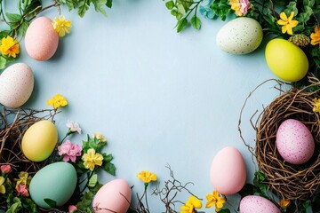 Creative modifications for festive Easter greetings.