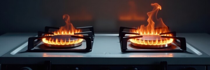 Isolated grey oven vector icon Gas stovetop oven graphic illustration , cooking symbol, cooktop