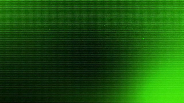 Abstract green digital noise texture video background
