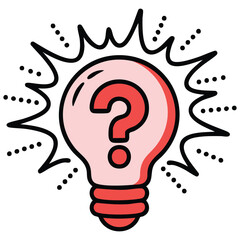 idea light bulb problem solution icon in comic style business concept vector illustration splash effect © azzedine