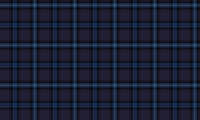 Seamless plaid fabric in purple, blue, and white. Modern design, perfect for fashion design, clothing, skirts, and trousers, adding a distinctive and vibrant style.