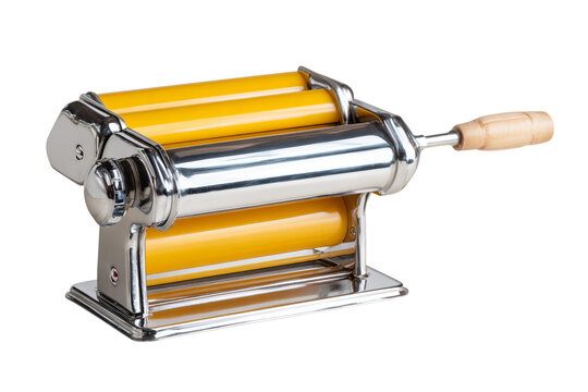 Italian Homemade Pasta Roller isolated on transparent background - Powered by Adobe