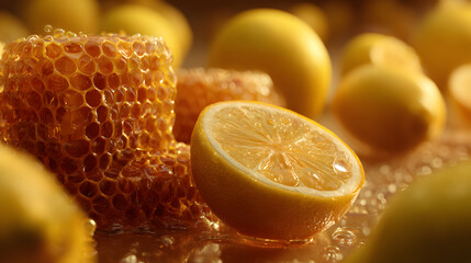 honey and lemon	
