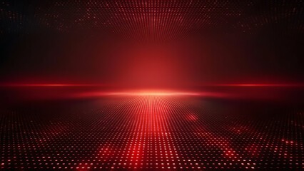 abstract red background with rays