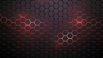 abstract red background