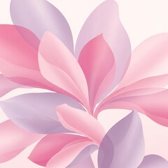 Abstract Pink Petal Floral Background