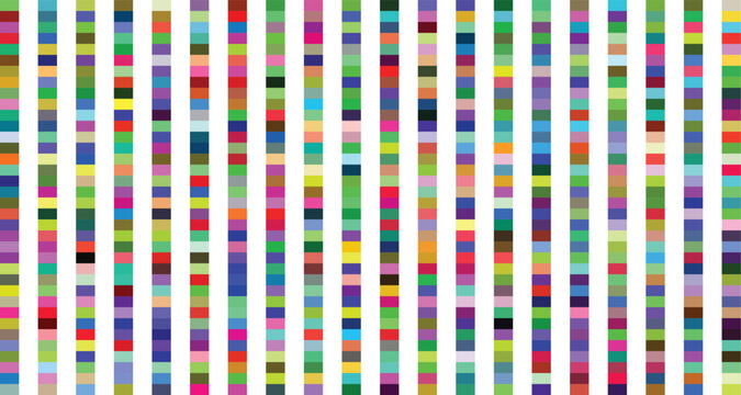 Vibrant vertical color blocks pattern