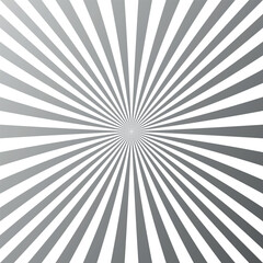 Obraz premium Radial Burst Background With Gradient Gray Stripes