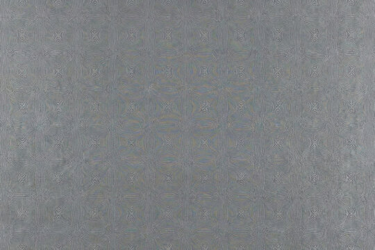 Geometric moire textile pattern in soft gray tones