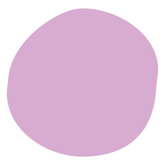 Pink circle shape element png isolated
