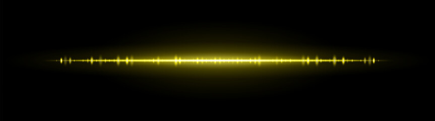 Sharp glowing horizontal line with a vivid flare center. Perfect for tech design, overlays, digital compositions, and motion graphics.