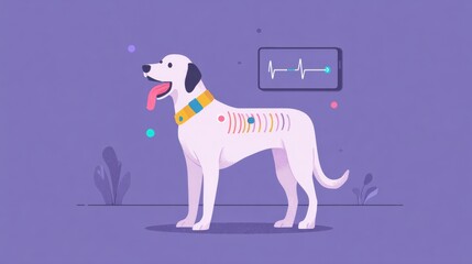 Digital Health Tracking for Pets Using Modern Design and Simple Interface Elements in a Technology-Focused Setting