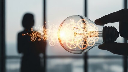 Gears of Innovation A Bright Idea Illuminates the Future.