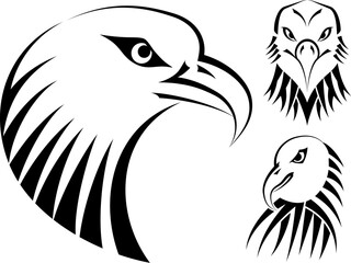 Set Eagles Heads
