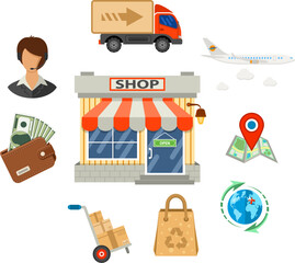 Internet Shopping Banner