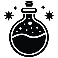 magic potion vector icon