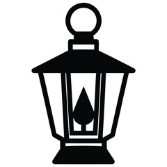 lantern vector icon