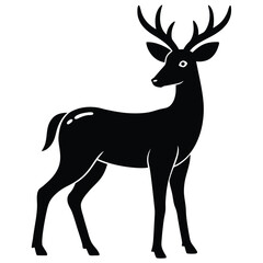 deer vector icon