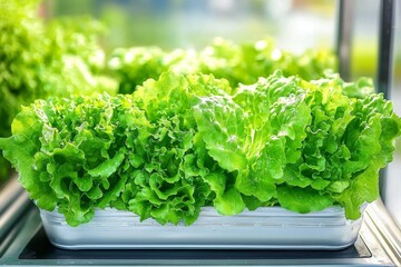 Sustainable hydroponics: revolutionizing vegetable farming in greenhouses. 