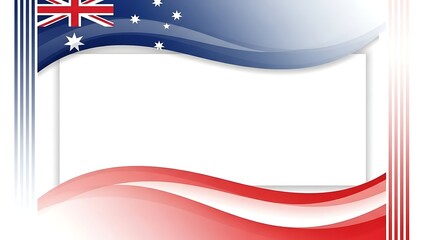 Australia day vector banner, greeting card , 26 January Australia day