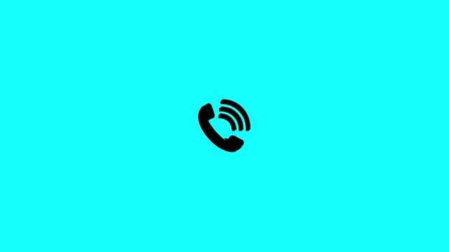 Incoming call icon animation