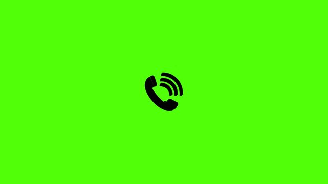 Incoming call icon animation