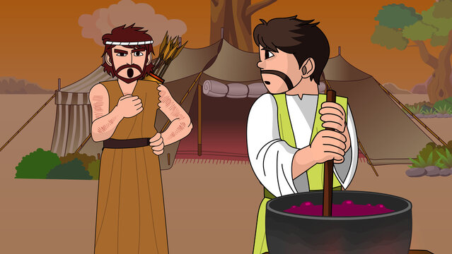 Esau Selling his Birthright for Stew