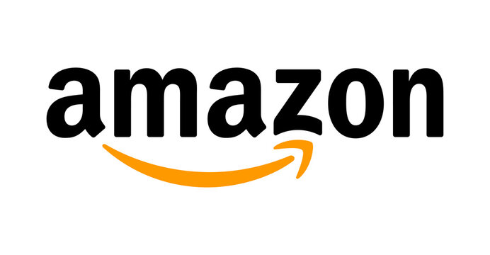amazon logo. amazon logo icon isolated on transparent background, amazon logo PNG, 