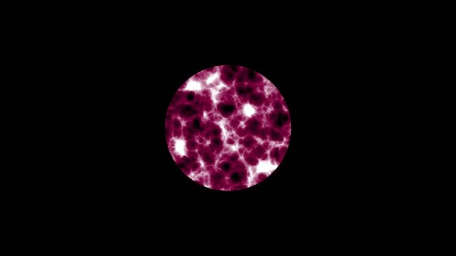 Looping circle burst. Moving banner with white single to triple rings on dark alpha channel for overlay effect. Flat graphic animated footage. Single circle burst animation.