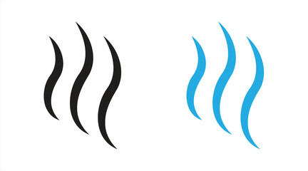Aroma steam icon, vector illustration