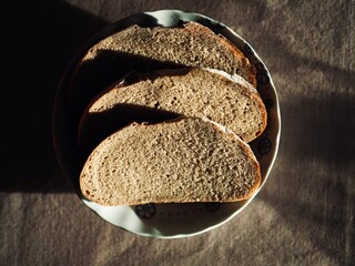 통밀빵, 베이커리, 음식 