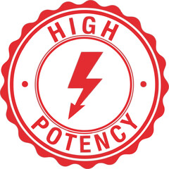 High Potency Energy Badge Design