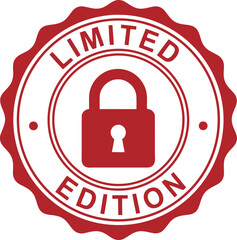 Limited Edition Seal Icon for Marketing and Branding