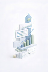 vertical strategic business analytics concept for esg decisions