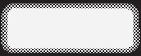 Abstract halftone background with circular dot pattern forming a smooth radial gradient. Clean geometric composition with monochrome tones, suitable for modern visual communication