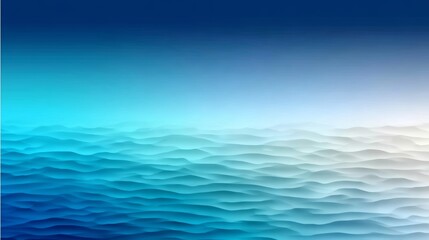 Tranquil Blue Ocean Background with Calm Water Ripples and Scenic Underwater Nature View