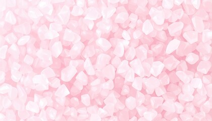 Close-up of numerous, glossy, light pink, pebble-shaped objects