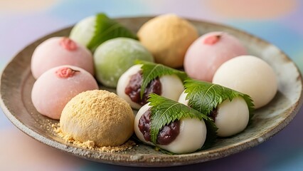 Assorted Mochi: Japanese Rice Cake Delights