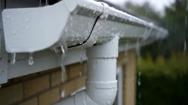Rainwater Drainage System Overflow During Heavy Weather Conditions