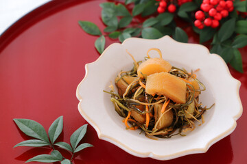 数の子　松前漬け