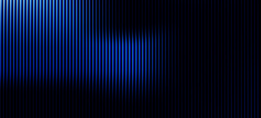 White-light blue-blue gradient with a glass effect on a black background — a futuristic look featuring cool glow, soft waves, and transparent layers that create a sense of motion. © Dayat