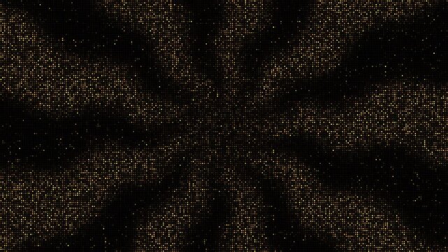 3-second seamless looping motion graphics animation set, Digital background compilation with abstract light patterns and full color spectrum, led flashing lights panel backdrop, Bulb, lamps.