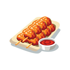 grilled meat on a plate