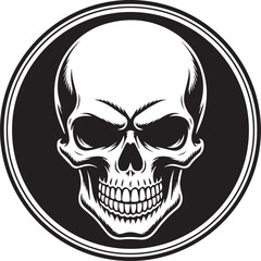 Obraz premium Skull SVG Bundle.Gothic Skull Vector Pack for T-Shirt, Cricut & Craft