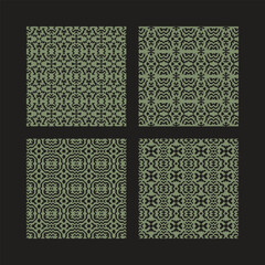 Traditional African Inspired Geometric Pattern for Fabric Print