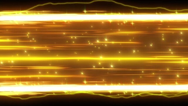 金色のカットインのエフェクト背景