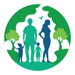 family and tree eco friendly