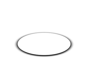 black oval shadow design transparent