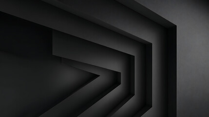Dark Layered Geometric Abstract Background graphic